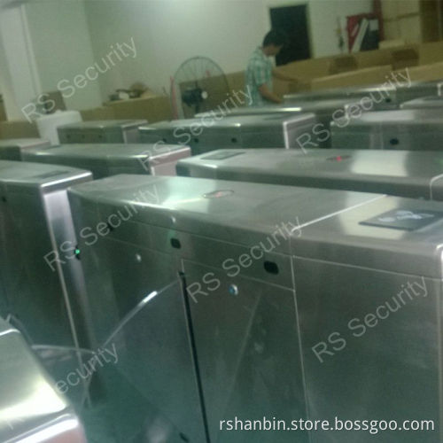 Metro Automatic Retractable Speed Flap Barrier Gate Turnstile